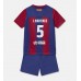 Barcelona Inigo Martinez #5 Babykleding Thuisshirt Kinderen 2023-24 Korte Mouwen (+ korte broeken)